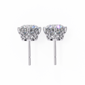 Earring White Gold - E0013
