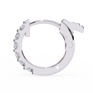 Earring White Gold - E0046