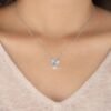 Pendant White Gold - P0024