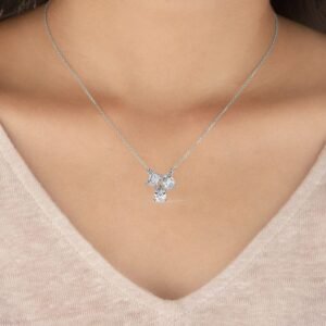 Pendant White Gold - P0024