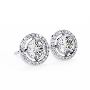 Earring White Gold - E0027