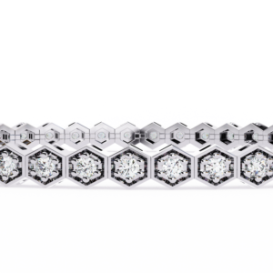 Bracelet White Gold - B0001