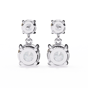Earring White Gold - E0004