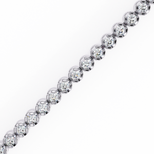 Bracelet White Gold - B0002