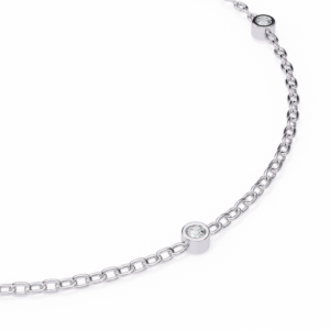 Bracelet White Gold - B0006