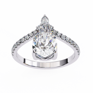 Ring White Gold - R0011