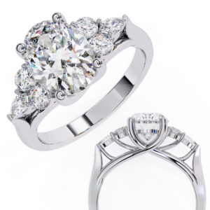 Ring White Gold - R0012