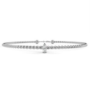 Bracelet White Gold - B0011