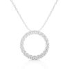 Pendant White Gold - P0054