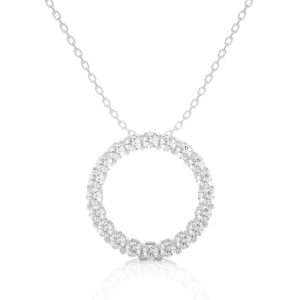 Pendant White Gold - P0054