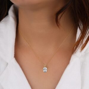 Pendant White Gold - P0019