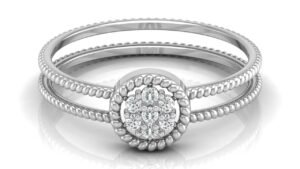 Ring White Gold - R0357