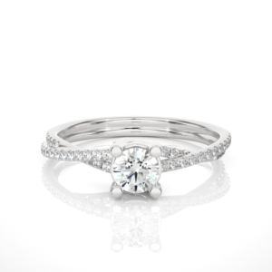 Ring White Gold - R0077