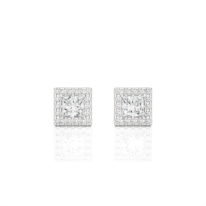 Earring White Gold - E0048