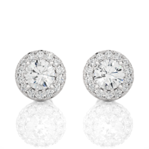 Earring White Gold - E0053