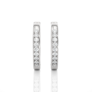 Earring White Gold - E0055