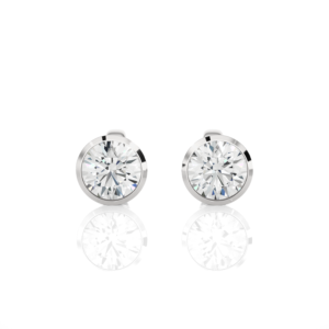 Earring White Gold - E0049