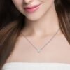 Pendant White Gold - P0058