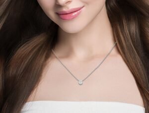 Pendant White Gold - P0058